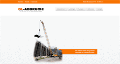 Desktop Screenshot of gl-abbruch.de